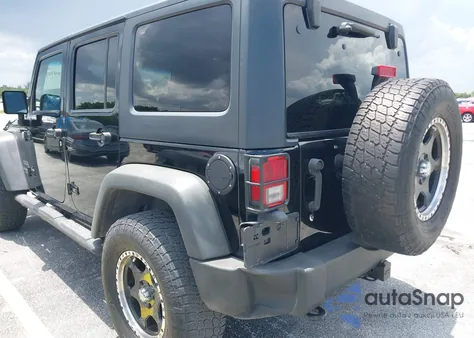 2013 Jeep Wrangler Unlimited Sport from USA, damaged, VIN 1C4BJWDG7DL583686